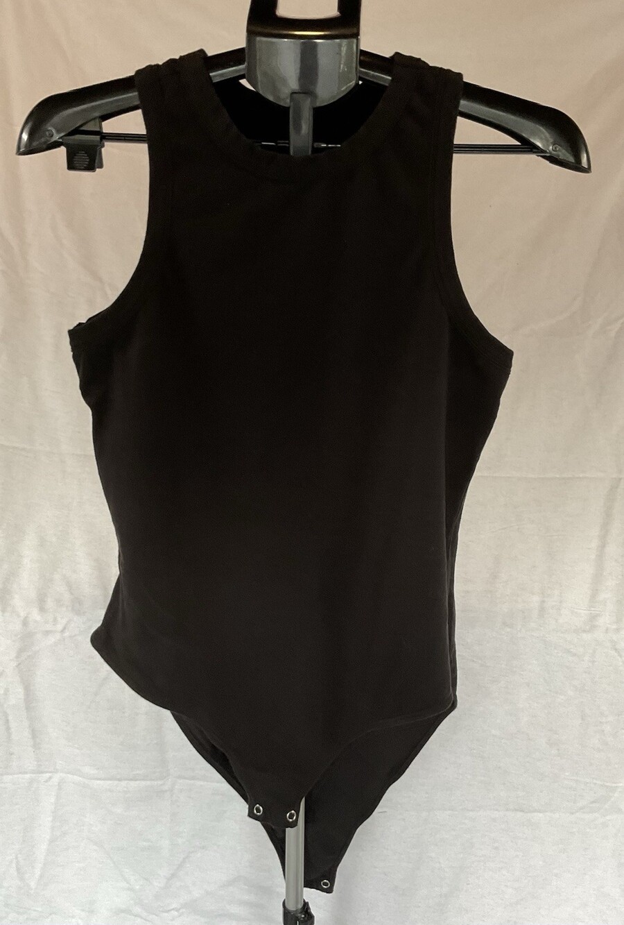 Maurice’s 24/7 Women’s Tank Bodysuit, Black, Size 0x